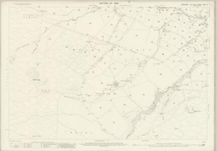 Yorkshire CXVII.1 (includes: Down Stonebeck; Fountains Earth; Upper Stonebeck) - 25 Inch Map