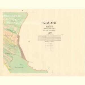 Krhow - m1359-1-005 - Kaiserpflichtexemplar der Landkarten des stabilen Katasters
