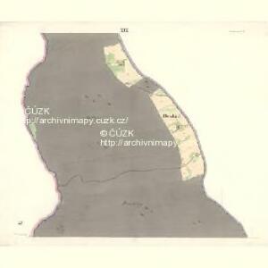 Ostrawitz - m2189-1-016 - Kaiserpflichtexemplar der Landkarten des stabilen Katasters