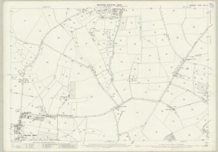 Somerset LXIV.13 (includes: Babcary; Charlton Mackrell; Keinton Mandeville; Kingweston; Lydford) - 25 Inch Map