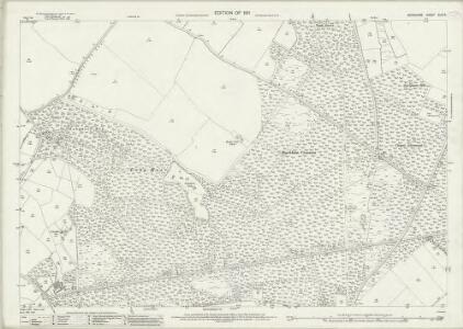 Berkshire XLVI.6 (includes: Barkham; Finchampstead; Wokingham Without) - 25 Inch Map