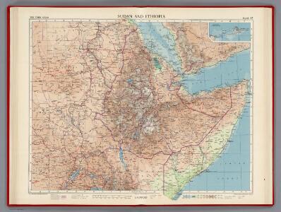 Sudan and Ethiopia, Plate 87, V. IV