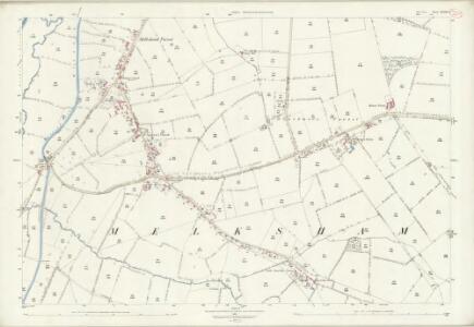 Wiltshire XXXIII.6 (includes: Melksham Within; Melksham Without) - 25 Inch Map