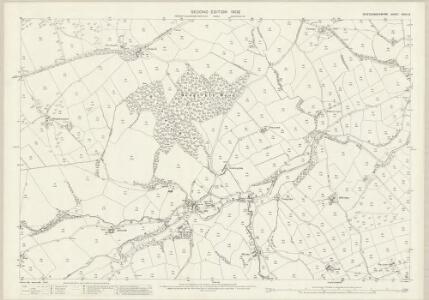 Montgomeryshire XXVIII.8 (includes: Llanllugan; Llanwyddelan) - 25 Inch Map