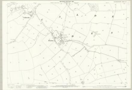 Huntingdonshire IX.6 (includes: Denton and Caldecote; Folksworth and Washingley; Glatton; Stilton) - 25 Inch Map