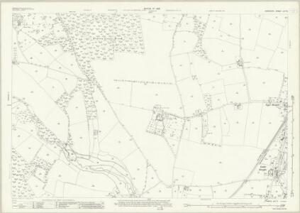 Hampshire and Isle of Wight LIV.15 (includes: Breamore; Fordingbridge; Rockbourne) - 25 Inch Map