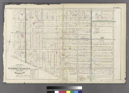 Plate 8: Part of Wards 7, 20, 21& 23. City of Brooklyn.