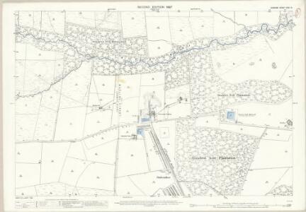 Durham XXVI.14 (includes: Brancepeth; Crook And Willington) - 25 Inch Map