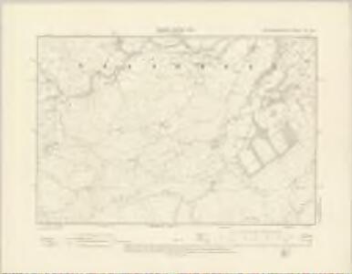 Montgomeryshire XXI.SW - OS Six-Inch Map