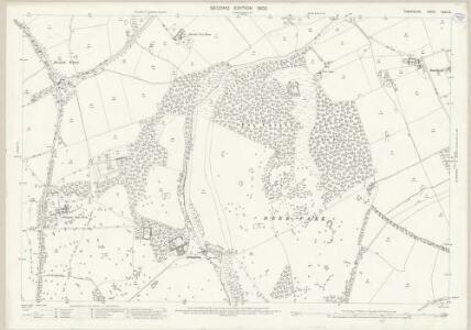 Shropshire XXXV.13 (includes: Atcham; Upton Magna; Wroxeter) - 25 Inch Map