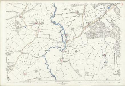 Staffordshire XXXI.16 (includes: Blithfield; Kingston; Stowe) - 25 Inch Map