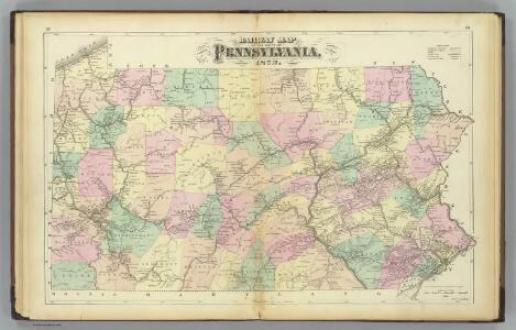 Penn. railway map.