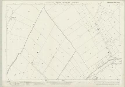 Cambridgeshire XXXIV.6 (includes: Cottenham; Rampton; Willingham) - 25 Inch Map