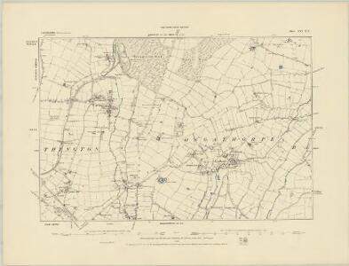 Leicestershire XVI.NW - OS Six-Inch Map