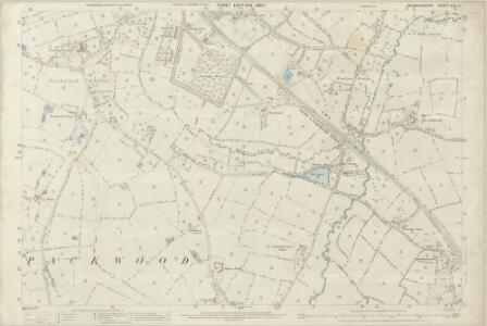Warwickshire XXV.5 (includes: Solihull Urban) - 25 Inch Map