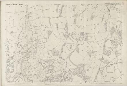 Shropshire XIX.9 (includes: Llanyblodwel; Oswestry Rural) - 25 Inch Map