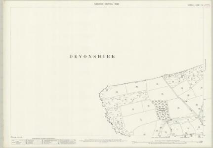 Cornwall VI.15 (includes: North Tamerton; Pyworthy; Whitstone) - 25 Inch Map