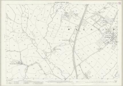 Devon XLVI.10 (includes: Cullompton; Halberton; Willand) - 25 Inch Map