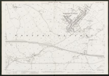 Wiltshire XIV.12 (includes: Wootton Bassett) - 25 Inch Map