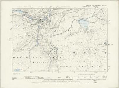 Yorkshire CCLIX.SW - OS Six-Inch Map