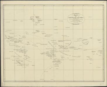 Kaart der Vriendelyke eilanden : behoorende tot de door het Provinciaal Utrechtsch Genootschap bekroonde Verhandeling van R.G. Bennet en J. van Wyk Rz.