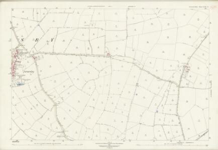 Leicestershire XLIV.12 (includes: Arnesby; Fleckney; Saddington; Shearsby) - 25 Inch Map
