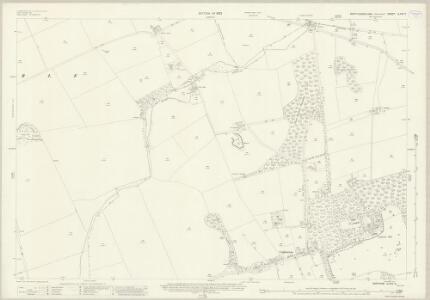 Northumberland (New Series) LXXV.3 (includes: Capheaton; Deanham; Kirkharle; West Shaftoe) - 25 Inch Map