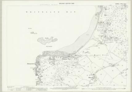 Cornwall LXXIII.13 (includes: Sennen; St Just in Penwith) - 25 Inch Map