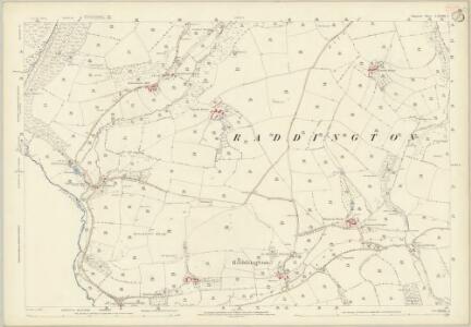 Somerset LXVIII.7 (includes: Bampton; Chipstable; Skilgate; Upton) - 25 Inch Map