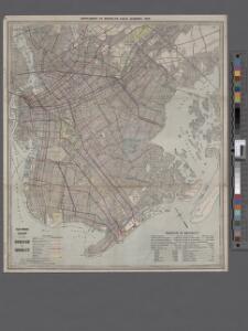 Eagle almanac map of the borough of Brooklyn.