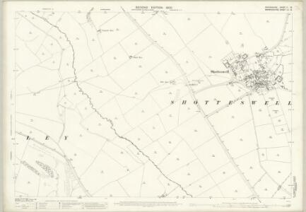 Oxfordshire II.15 (includes: Hanwell; Horley; Shottswell; Warmington) - 25 Inch Map