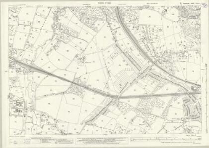 Hampshire and Isle of Wight LXXIV.8 (includes: Curbridge; Fareham) - 25 Inch Map
