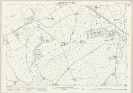 Shropshire XXXIII.11 (includes: Alberbury With Cardeston; Ford; Pontesbury) - 25 Inch Map