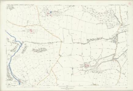 Cornwall XXII.4 (includes: Lewannick; Lezant; North Hill; South Petherwin) - 25 Inch Map
