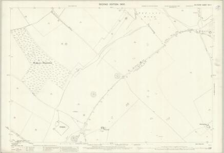 Wiltshire XXII.11 (includes: Broad Hinton; Ogbourne St Andrew; Preshute; Winterbourne Bassett; Wroughton) - 25 Inch Map
