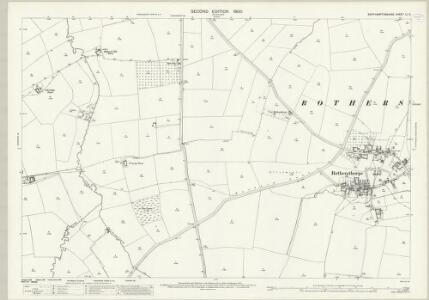 Northamptonshire LI.3 (includes: Bugbrooke; Gayton; Kislingbury; Rothersthorpe) - 25 Inch Map
