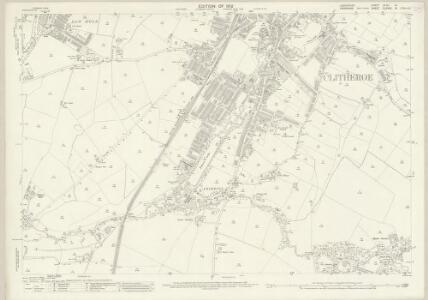 Lancashire XLVII.14 (includes: Clitheroe; Great Mitton; Little Mitton; Pendleton) - 25 Inch Map