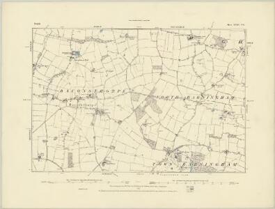 Norfolk XVIII.NW - OS Six-Inch Map