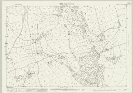 Cornwall XXVIII.15 (includes: Menheniot; St Cleer; St Ive) - 25 Inch Map