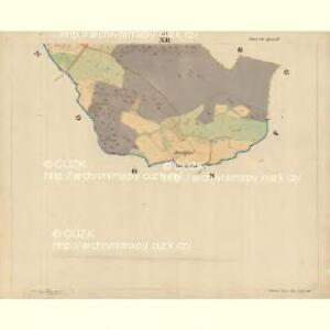 Böhm. Gillowitz - c2059-2-012 - Kaiserpflichtexemplar der Landkarten des stabilen Katasters