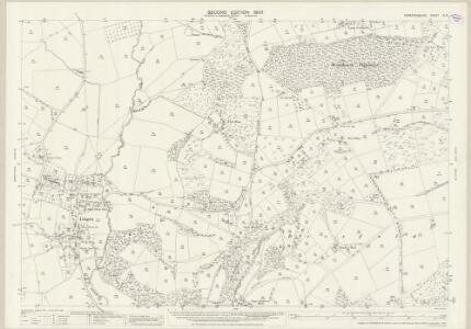 Herefordshire VI.10 (includes: Lingen; Wigmore) - 25 Inch Map