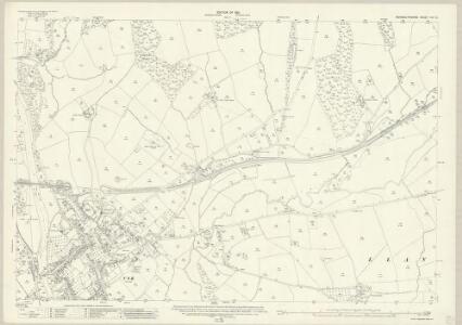 Monmouthshire XIX.15 (includes: Gwehelog Fawr; Llanbadog Fawr; Llantrisaint Fawr; Usk) - 25 Inch Map