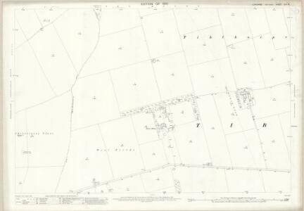 Yorkshire CLX.16 (includes: Huggate; Tibthorpe; Wetwang) - 25 Inch Map