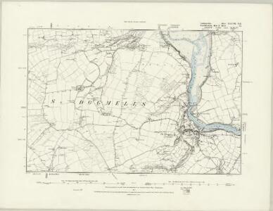 Cardiganshire XXXIII.NE - OS Six-Inch Map