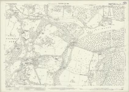 Berkshire XL.13 (includes: Egham; Old Windsor; Sunningdale; Sunninghill; Winkfield) - 25 Inch Map