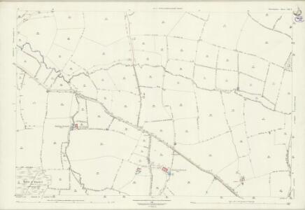 Warwickshire LII.1 (includes: Burton Dassett; Kineton; Radway; Warmington) - 25 Inch Map