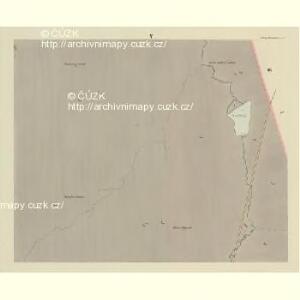 Klein Wisek (Maly Wysky) - c4381-1-004 - Kaiserpflichtexemplar der Landkarten des stabilen Katasters