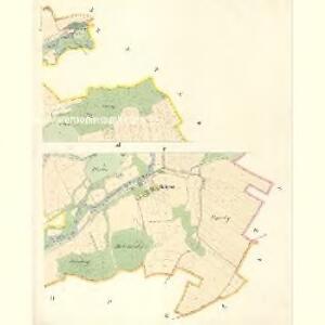 Tunechod (Tunechody) - c8109-1-004 - Kaiserpflichtexemplar der Landkarten des stabilen Katasters