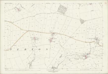 Devon XCVI.12 (includes: Bradstone; Dunterton; Kelly; Milton Abbot) - 25 Inch Map
