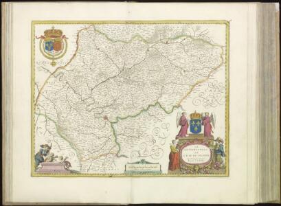 [18][18] Le Gouvernement de l'Isle de France, uit: Atlas sive Descriptio terrarum orbis